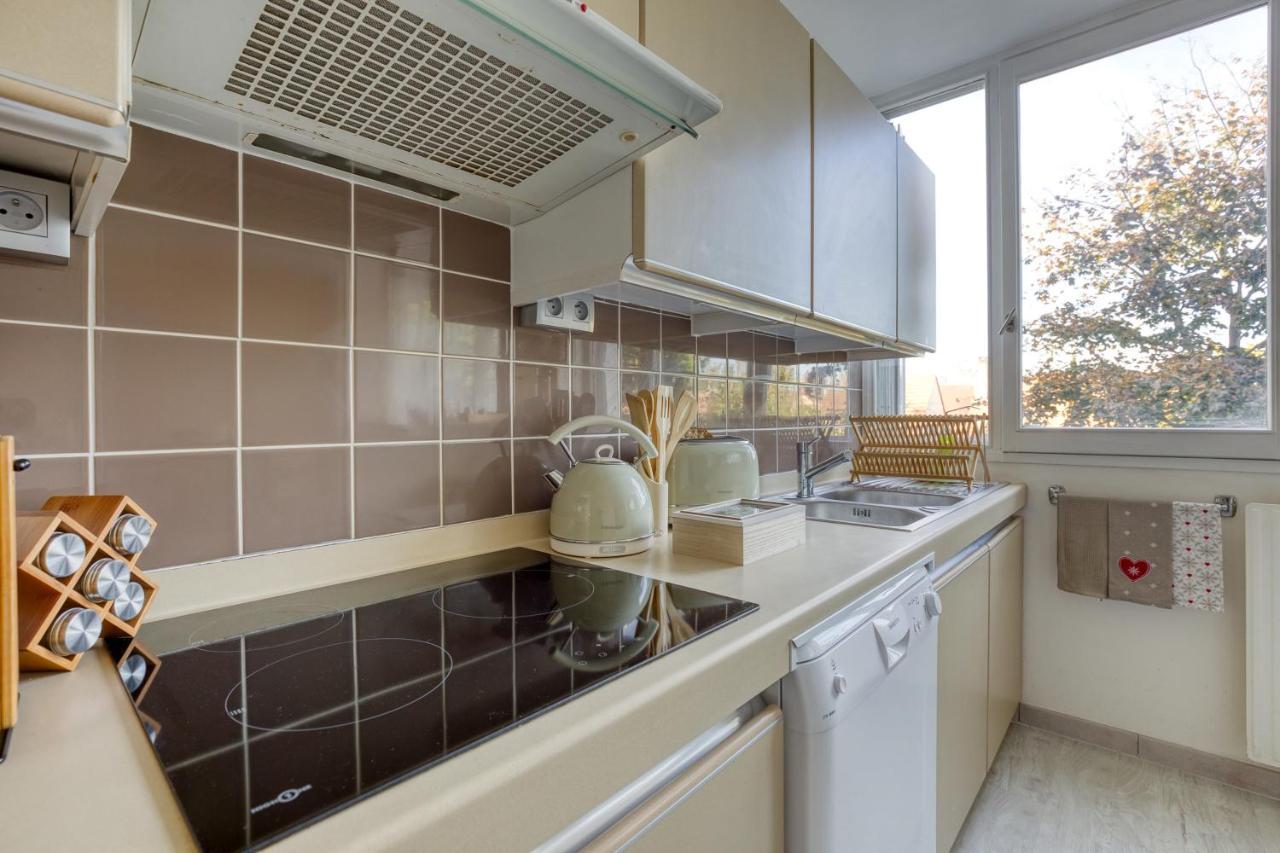 Escale De L'Yvette - 50M2 Cosy, Balcony & Parking Longjumeau Exterior foto