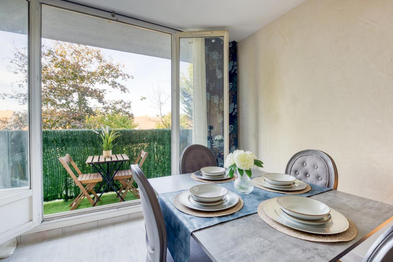Escale De L'Yvette - 50M2 Cosy, Balcony & Parking Longjumeau Exterior foto
